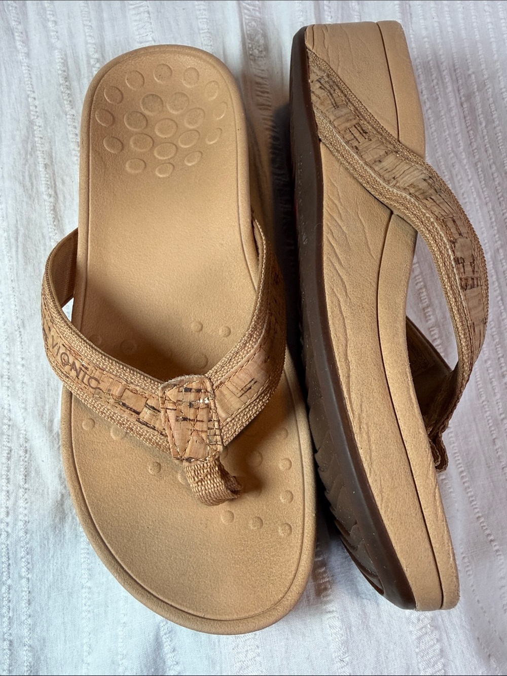Vionic Pacific Hightide Thong Platform Sandals Flip Flops Orthopedic Women’s 6